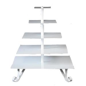 Standard Quality 3 Tier Dining Table Fruit Server Cake Stand Celebration Metal Cake Server Anniversary Celebration Cake Stand - Product Image 4