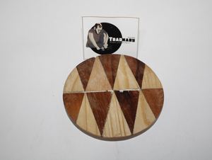 Posavasos de Acacia Posavasos de MDF Posavasos de madera de acacia Posavasos de madera de diseño en zigzag Tapetes de mesa de madera de Tradnary Pvt Ltd - Product Image 2