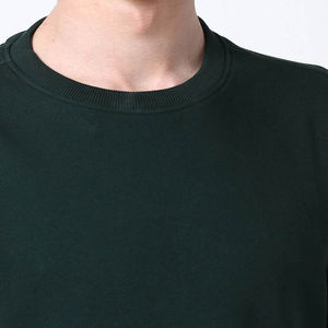 Sudadera de Hombre de Alta Calidad, Sostenible, Básica, Verde, de Secado Rápido, Cuello Redondo, Talla Grande, Personalizada, Mezcla de Algodón - Product Image 4