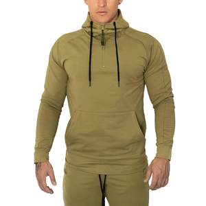 เสื้อฮู้ดฟิตเนสผู้ชายทรงเข้ารูป ออกแบบมาเพื่อการออกกำลังกายหนัก ฝึกซ้อมเพาะกาย และการเล่นกีฬาที่ต้องการประสิทธิภาพสูง - Product Image 1