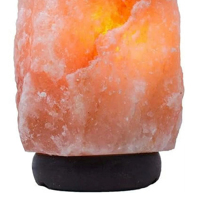 Lámpara de sal rosa del Himalaya con forma de pirámide Feng Shui decorativa USB de alta calidad tallada en roca natural OEM personalizado de Pakistán