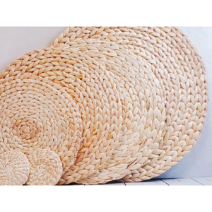 Alfombra de jacinto de agua de calidad superior alfombra hecha a mano suministro al por mayor - Product Image 1