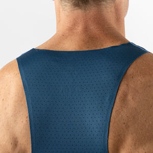 Camiseta sin mangas para hombre, cómoda y de secado rápido para correr y hacer ejercicio, ropa de calle transpirable para hombre, camisetas sin mangas de algodón - Product Image 5