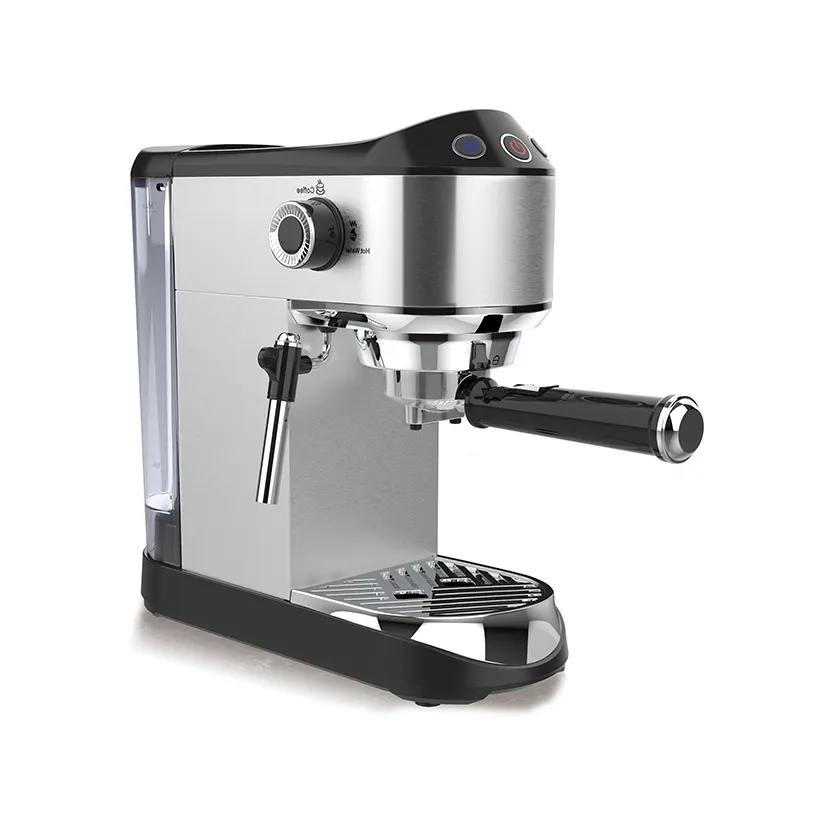 गुणवत्तापूर्ण टच स्क्रीन इलेक्ट्रिक 20 बार एस्प्रेसो कॉफी मेकर मशीन स्वचालित पेशेवर 1.6 लीटर पानी की टंकी