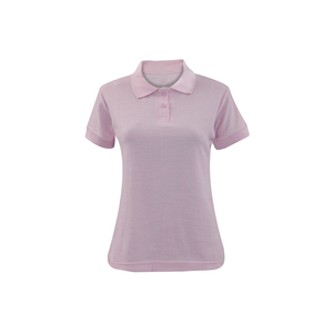 2024 ropa de verano de manga corta de algodón transpirable liso personalizado cuello Polo camisa de Golf para mujeres de Bangladesh - Product Image 1