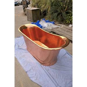 Tinas de cobre de alta calidad que evocan una sensación de herencia, artesanía y autenticidad, bellamente elaboradas por KHOOSI OVERSEAS - Product Image 1