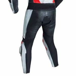 ชุดแข่งหนังผู้ชายทำจากโรงงานชุดเสื้อแจ็กเก็ตมอเตอร์ไซค์และกางเกงหนังแท้สำหรับฤดูหนาว - Product Image 4