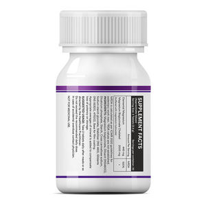 NLIFE 2000mg Glycinate de magnésium, formule à absorption élevée, 22% de magnésium élémentaire, soutient la santé des muscles, des nerfs et des os, pour adultes - Product Image 3
