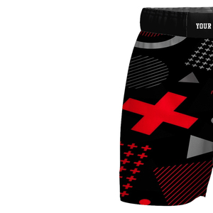 Pantalones Cortos de Grappling de MMA y BJJ para Hombre, Personalizados, Elásticos, Transpirables, con Estampado Sublimado y Función de Secado Rápido - Product Image 3