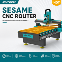 Machine de découpe et de gravure CNC à changement d'outil automatique ATC pour le bois, le MDF, l'acrylique et le PVC