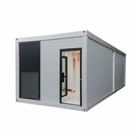 Ensemble de petits kits modulaires de haute qualité 20ft 40ft pour assemblage rapide d'immeuble de bureaux contemporain avec caractéristiques étanches