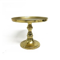 Support à gâteau en métal, base trompette, pour présentation de gâteaux de mariage, fêtes d'anniversaire d'enfants, fabrication artisanale, excellente qualité, forme A.B