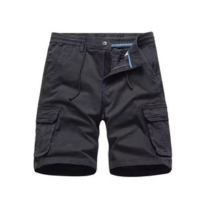 Shorts cargo en coton, shorts pour hommes de haute qualité, streetwear, shorts de sport, vêtements décontractés - Product Image 1