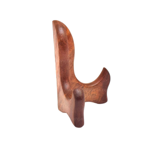 Estante para platos de madera y utensilios de cocina, estante para platos, organizador de platos de almacenamiento de cocina, escurridor de platos, estante para platos para diseño de acero - Product Image 4