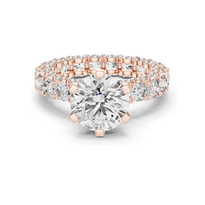 Bague en diamant de laboratoire 4,982 CT pour femmes, clarté VVS-VS EF, or 18 carats, 14 carats, 10 carats et argent 925, or rose, or jaune, or blanc - Product Image 2