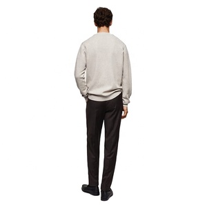 Sudaderas de Hombre con Logotipo Personalizado Bordado al por Mayor, Tallas Grandes, Alta Calidad, 100% Algodón, Antiarrugas, Transpirables, Deportivas - Product Image 3