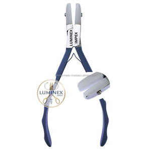 Alicates de Punta Plana de Nailon de Alta Calidad Profesional para Joyería, Mango Elegante de Acero Inoxidable, para Trefilar Alambre de Plata y Oro - Product Image 1