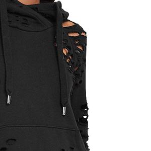 Chándal desgastado de moda para mujer, conjunto de dos piezas, chándal desgastado para mujer, chándal desgastado de Estilo Vintage para mujer - Product Image 4