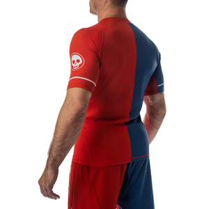 Meilleure conception de sublimation Chemises de compression Mma Rash Guard personnalisé sublimé imprimé Ensemble de Rashguard Rash Guard pour hommes - Product Image 2