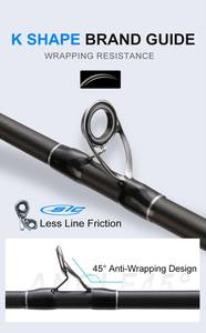 Caña <span class=keywords><strong>de</strong></span> Pescar HSD, Forma <span class=keywords><strong>de</strong></span> K, Guía <span class=keywords><strong>de</strong></span> Marca, Cañas <span class=keywords><strong>de</strong></span> Lanzamiento, Materiales <span class=keywords><strong>de</strong></span> Alto Contenido <span class=keywords><strong>de</strong></span> Carbono, Silver FOX, 2 Secciones, Caña <span class=keywords><strong>de</strong></span> Pescar <span class=keywords><strong>de</strong></span> Lanzamiento - Product Image 5