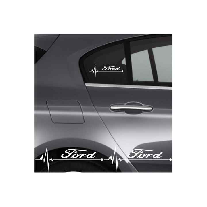-Compatible Accessory Auto Rhythm Sticker 2 Pieces 20*9 Cm for Ford Mustang