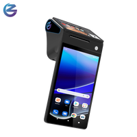 Terminal de point de vente portable Z108 avec imprimante thermique 80 mm, lecteur de codes-barres et caisse enregistreuse pour paiement et facturation
