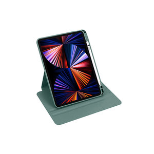 Funda Netzy 2025 M3 para iPad Air 11 Verde Oscuro, Funda Protectora con Compartimento para Lápiz Térmico y Soporte Giratorio, Compatible con Kindle Pro - Product Image 4