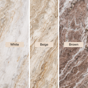 โต๊ะกาแฟไม้มะม่วงแท้ SORA พร้อมท็อปหินอ่อน |   โต๊ะกาแฟทรงกลมสไตล์ญี่ปุ่นสำหรับห้องนั่งเล่น |   ดีไซน์ฐานแบบมีร่อง - Product Image 2