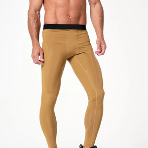 Pantalones de Compresión de Secado Rápido para Ciclismo, Leggings de Entrenamiento, Pantalones Deportivos para Hombre, Alta Elasticidad, Tendencia - Product Image 4