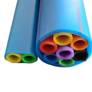 지중 광섬유 송풍 설치 프로젝트를 위한 고강도 고압 플렉시블 HDPE 마이크로 케이블 번들 튜브 - Product Image 3