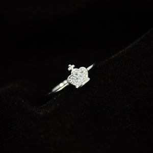 925 Sterling Silver Minimalist Prong Set Cubic Zirconia <b>Thin</b> Band <b>Ring</b> Lightweight Fine Jewelry - Product Image 2