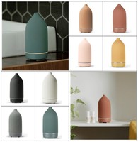 Diffuseur d'arômes ultrasonique en céramique pour spa à domicile de 160 ml avec diffuseur de parfum aux huiles essentielles en pierre