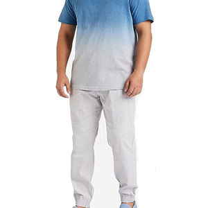 Pantalon de survêtement personnalisé pour homme en coton épais, coupe décontractée, vente en gros - Product Image 1