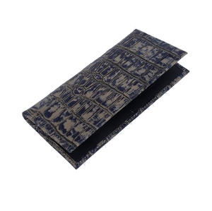 Portefeuille en cuir véritable pour hommes de haute qualité RFID avec logo personnalisé Porte-cartes haut de gamme Vente en gros direct usine - Product Image 6