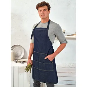 Custom Merchandising Jeans Stitch <b>Denim</b> <b>Apron</b> - Product Image 4