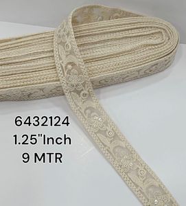 ผ้าลูกไม้ปักลายดอกไม้สีดำออกแบบได้ตามต้องการเหมาะสำหรับนักออกแบบเจ้าสาวและเหมาะสำหรับการขายต่อโดยการตัดแต่งร้าน - Product Image 6