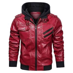 Chaqueta Camisa de Cuero PU Negra para Hombre con Cierre de Botones y Bolsillos en el Pecho, Estilo Casual, Cuello Clásico, Corte Regular, para Otoño - Product Image 3