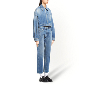 Vestes en jean tendance et lavables pour femmes, très demandées, vêtements décontractés, meilleures vestes en jean pour femmes fabriquées - Product Image 3