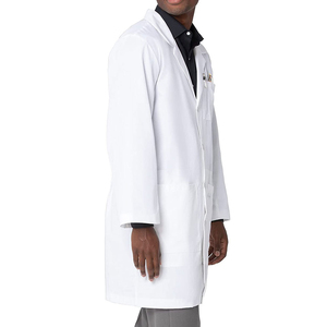 Bata de laboratorio blanca de manga larga Premium de ajuste cómodo con bolsillos espaciosos Ropa de protección médica Ronpex - Product Image 2