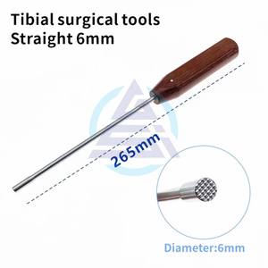 Martillo de hueso, fórceps de injerto óseo de meseta tibial, instrumento ortopédico curvo recto de 26cm de diámetro múltiple - Product Image 5