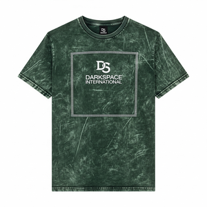 Vente en gros de t-shirt haut de gamme 100% coton Streetwear style décontracté délavé à l'acide strass manches courtes coupe ajustée de haute qualité vierge - Product Image 3