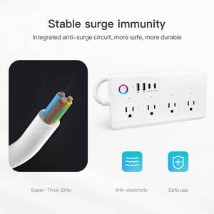 Enchufe Inteligente WiFi Tuya 2026 con 4 Tomas de Corriente y Carga Rápida USB-C, Control por Voz con Alexa y Asistente de Google PST-SM-301-X - Product Image 6