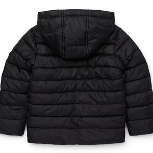 Veste matelassée zippée à col montant, motif imprimé, respirante, en microfibre de polyester pour homme, pour l'hiver - Product Image 5