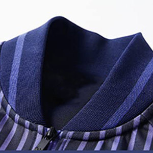Chándal de Entrenamiento para Hombre, Otoño/Invierno, Color Sólido, 100% Algodón, Ligero, Diseño 2 en 1, Cierre Completo - Product Image 6