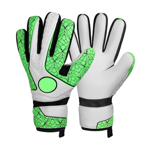 Guantes de portero de cuero personalizados de alta calidad superventas equipo de entrenamiento de fútbol al por mayor para uso al aire libre - Product Image 2