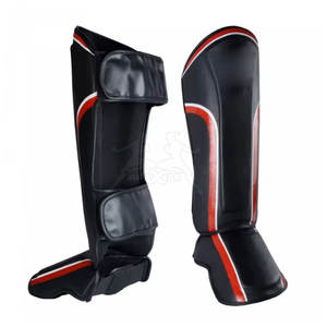 Espinilleras de boxeo duraderas para entrenamiento y combate Espinilleras cómodas para boxeo y Kickboxing - Product Image 2