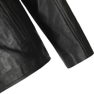 2025 veste en cuir pour hommes de conception personnalisée dans différentes tailles Logo personnalisé et étiquette veste de haute qualité - Product Image 6