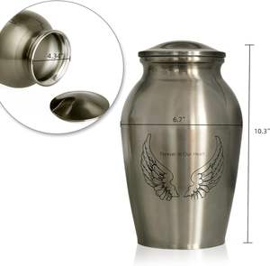 Urnas grandes para cenizas humanas Hombre adulto, urna de cremación asequible para crematorio o funerario - Product Image 2