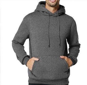 Mode rayé décontracté coton hommes pull pull affaires en gros personnalisé col rond hiver épais pull à capuche décontracté - Product Image 6