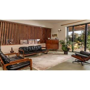 Tapis d'intérieur Netline Modern Gallery GL1304 Beige Home Depot 60% Viscose 40% Acrylique Anti-Peluches Facile à Nettoyer Durable 60% Viscose 40% - Product Image 1